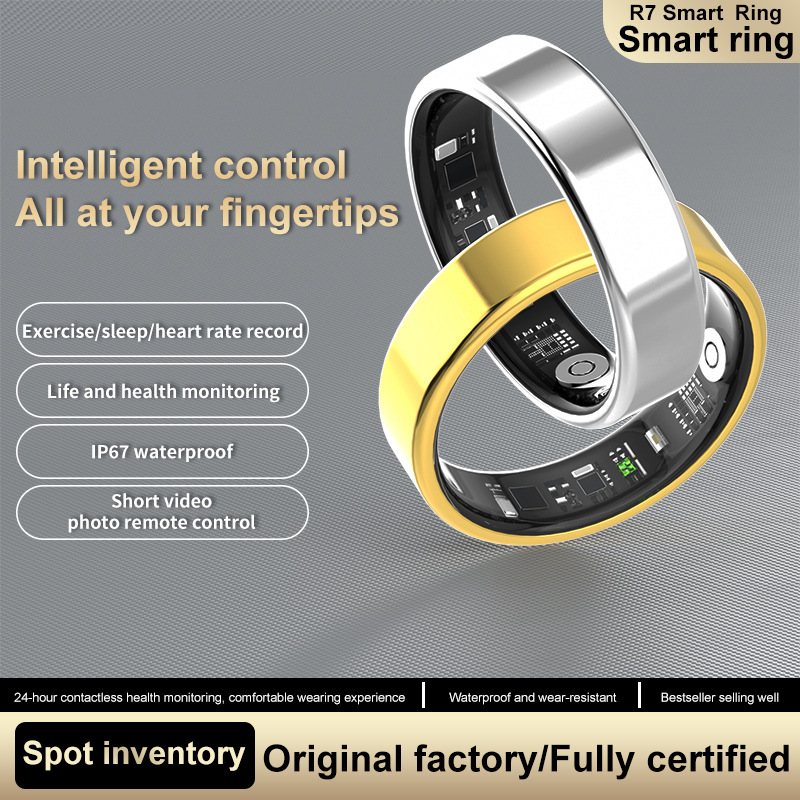 4Th Generation Approach Oura Smart Ring - Unisex Wearable Device tech73 Combining Heart Rate Monitor & Daily Step Counter