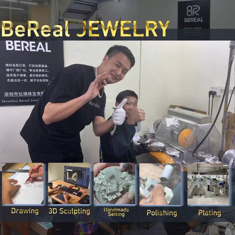 Factory Custom Hip Hop Thick 19mm 20mm 22mm VVS Moissanite Diamond Cuban Link Chain Men OEM 925 Silver Iced Out Cuban Bracelet