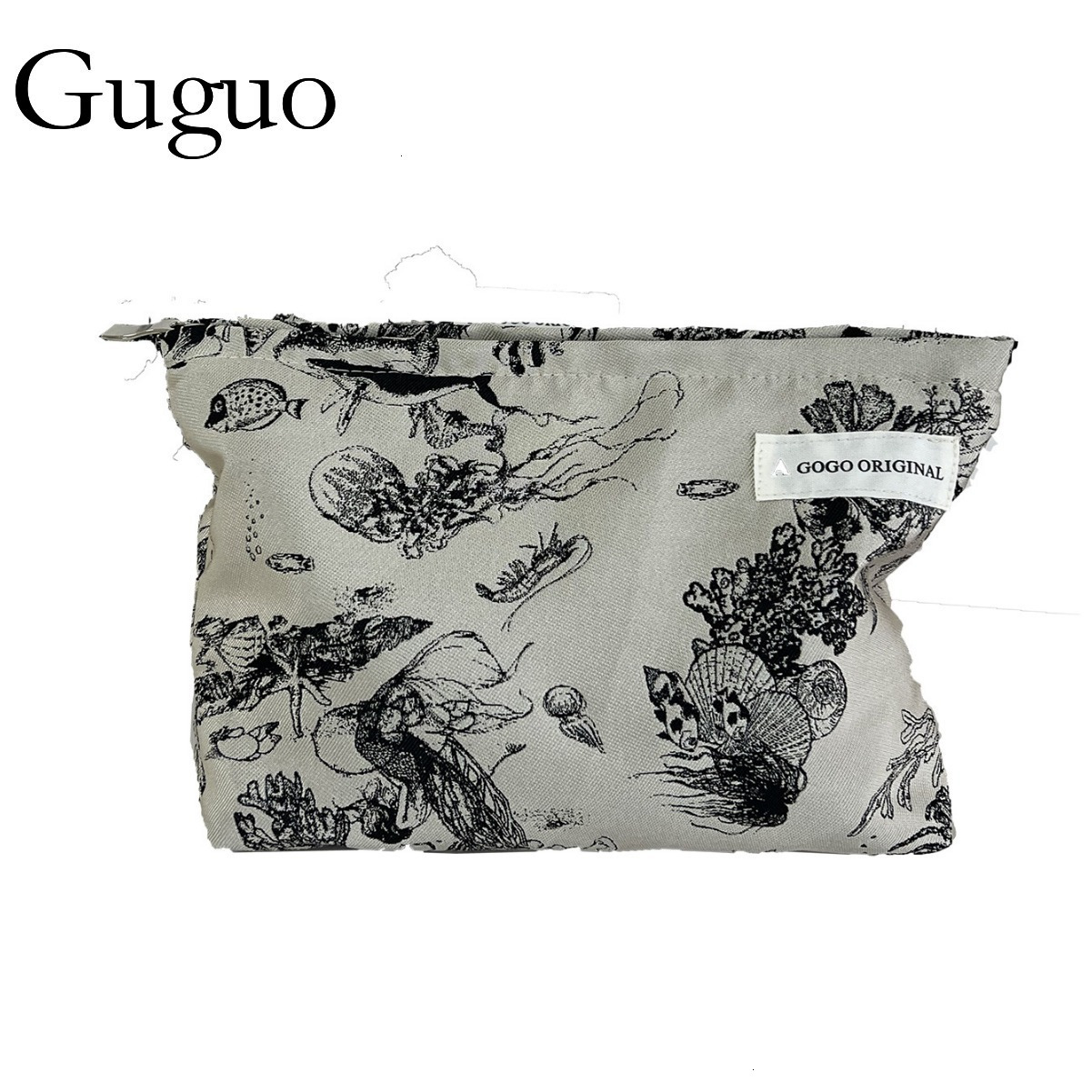 Guguo Free Shipping New Designer Bag High-end Shopping Bag Simple Makeup Bag Portable Skincare Storage Bag Travel Toiletry Bag Underwear Bag Canvas Ba