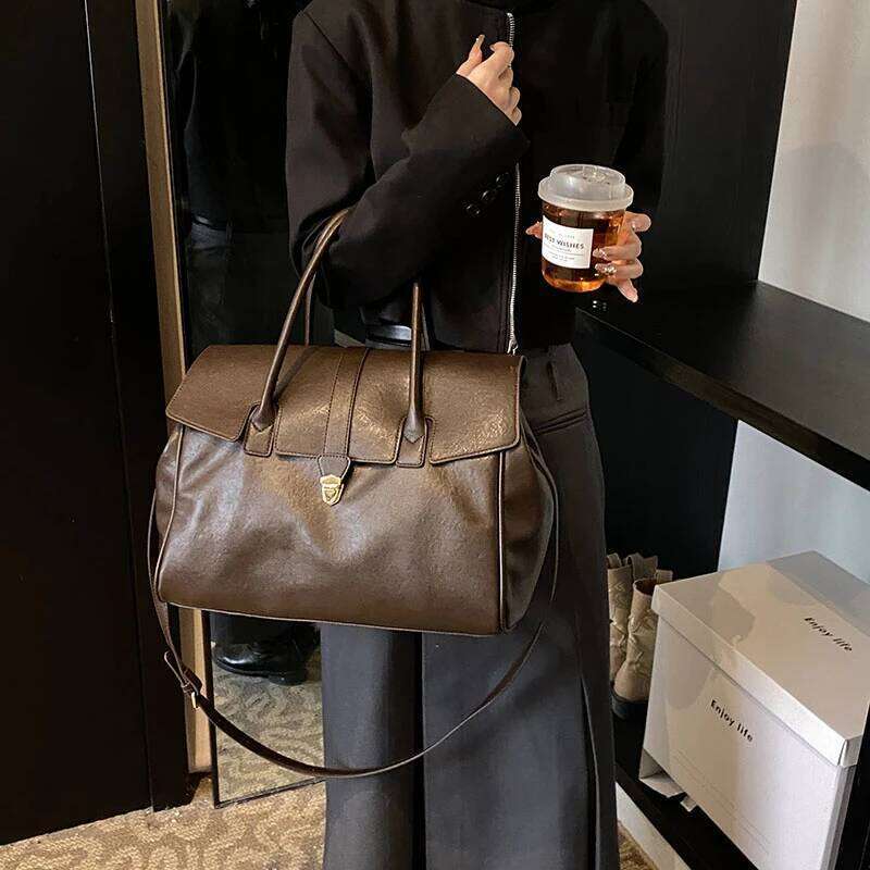 Fashion Women's PU Business Briefcase Shoulder Handbag Bolsos De Mujer Bags For Woman Designer Bag Sac