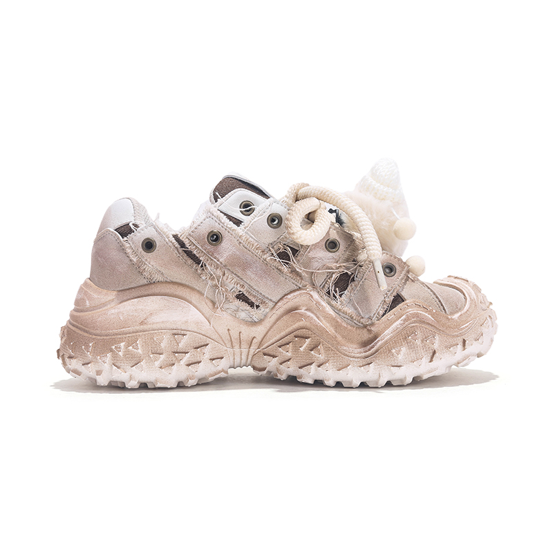 Men's and women's retro breathable lightweight casual sports shoes, height increasing shoes, designer shoes, internet famous soft soled shoe