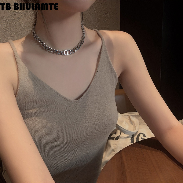 European And American Fashion Necklace Set CD Women's Luxury bag Necklace Simple Designer Fashionable And Popular Multifunctional Personalized Co