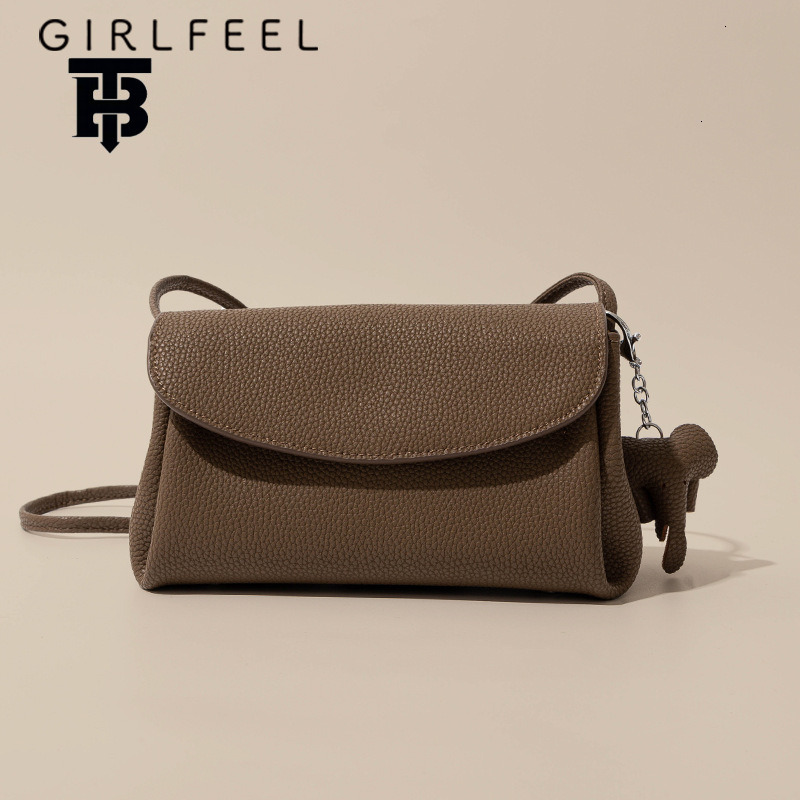Designer Bag Gefeni Bag For Women 2025 New Trend Luxury Bag Genuine Leather Women's Bag Retro Vegetable Tanned Cowhide Phone Bag Crossbody Bag Sh