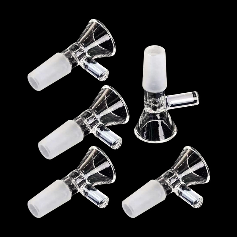 Mini Glass Bowls Small Glass Funnel with Handle Kitchen Funnels for Filling Bottles 14mm