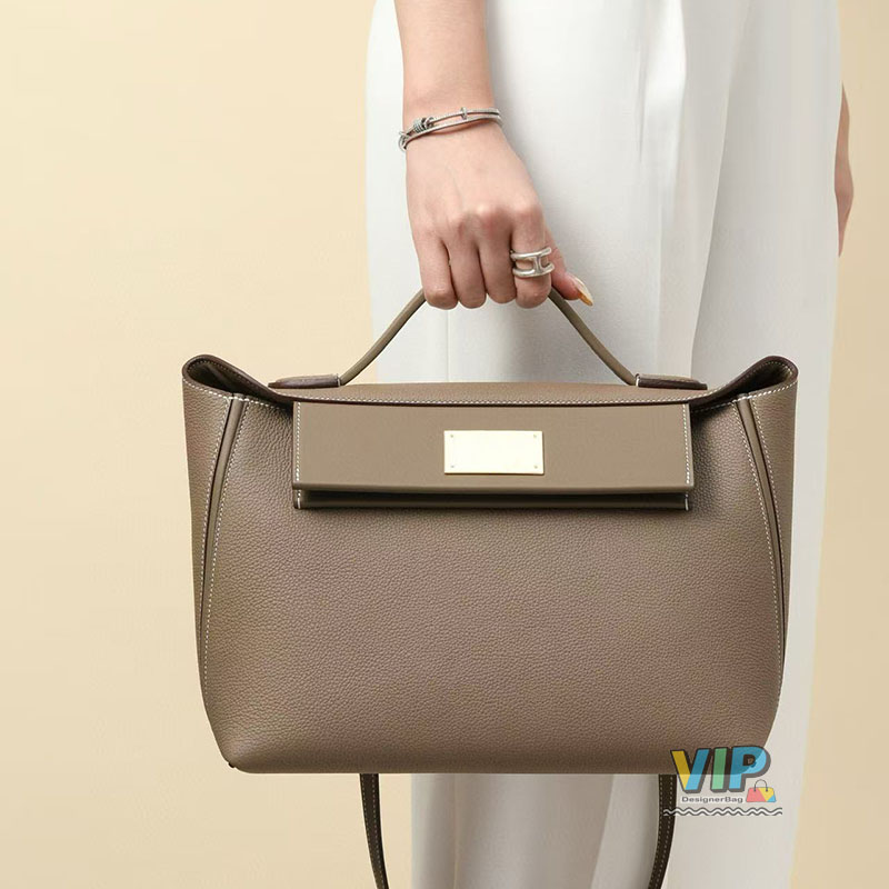 VIP Designer Tote bag KL24 24/24 29Bag 21Bag Full handmade stitching Beeswax thread Togo/swift Calfskin leather France Import leather Shoulder Straps Removable