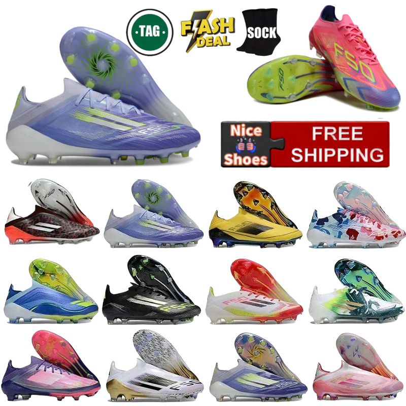 Outlet TF Turf F50 Lamine Yamals Durable Mystic Victory Youth Football Shoes Triunfo Estelar removable Boots League Mid Elit 50 TF Soccer Cleats 39-45