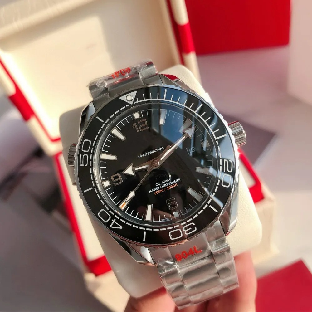Sea Master 600 Plant Ocean 215.30.44.21.01.001 AAA+ 3A+ Quality Watches 43.5mm Mens Automatic Mechanical 2813 Movement 904L Stainless Steel Band Gift 