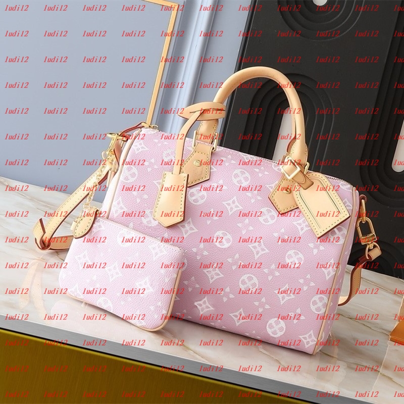 10a High quality Designer Bag Handbag Fashion Shoulder bag Luxury Women Handbags mirror quality Speedyss 30 bag Cross body Lady Tote leather wild at heart Wallet