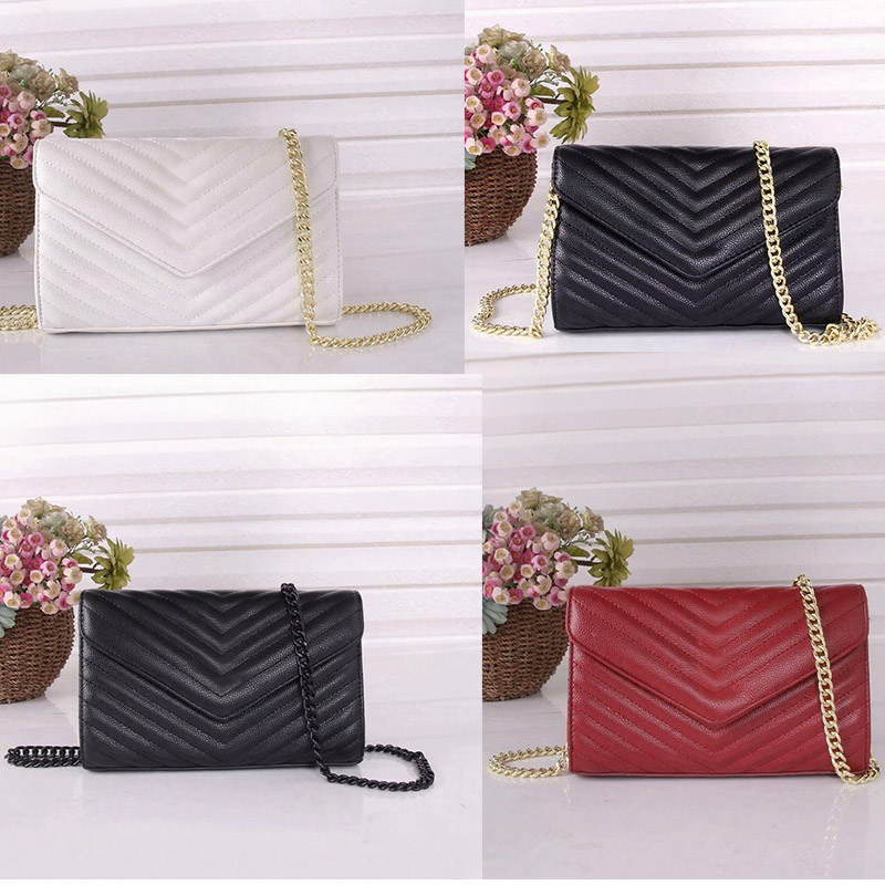 Black Luxury Designer Shoulder Bag for Women