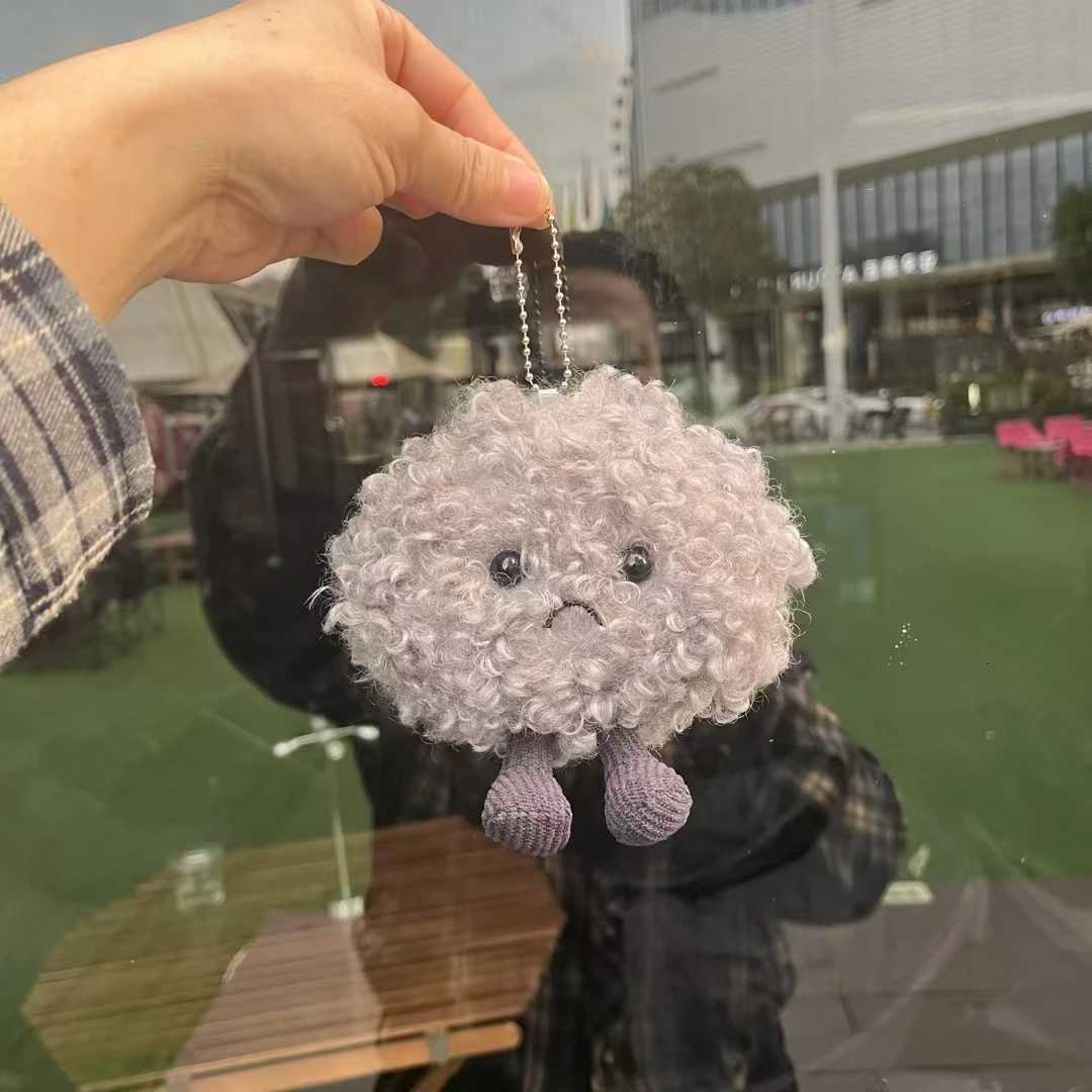 Jelly Cat 10cm Sad Clouds 10cm Pendant 10cm Gray Clouds Package Doll Companion Ornaments Pet Toys Interactive Gifts L250906