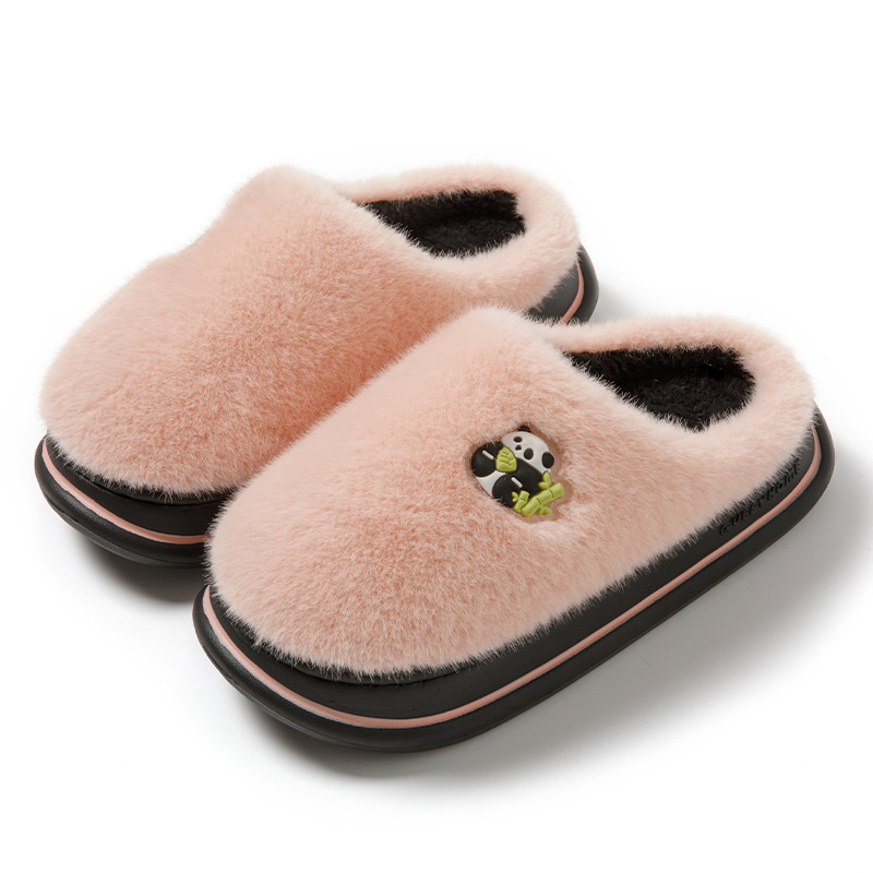 free shipping designer sandals platform 8cm keep warm slippers women's new outdoor cotton slippers