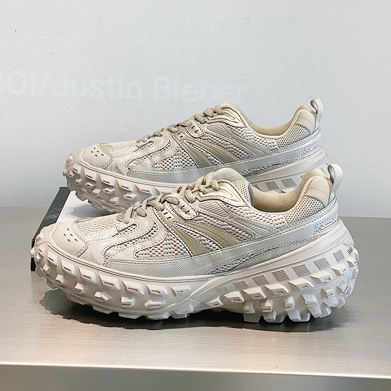 Durian Tank Dad for Women 2024 Spring New Thick-Soled Height-Increasing Tire Shoes Women's Putian High Version