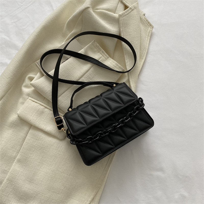 Minimalist Designer Bag Retro Handbag Small Square Bag Women's Bag 2025 Luxury Bag New Chain Bag Single Shoulder Crossbody Bag Quilted Bag