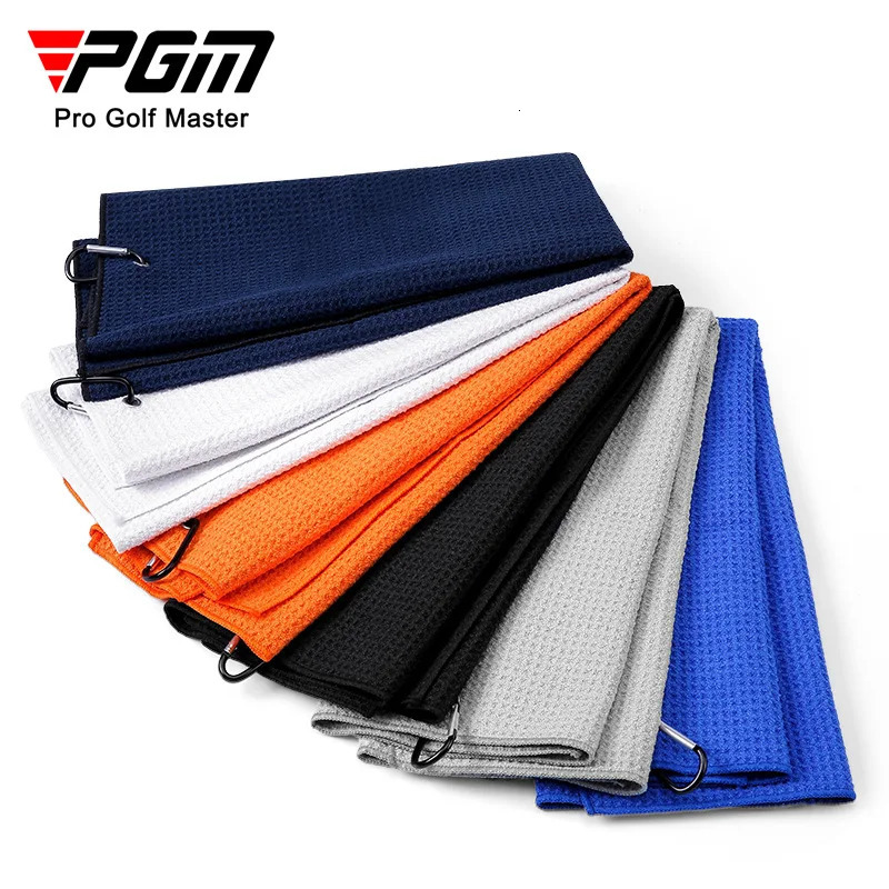 PGM Golf Towel Wipe Club Bag Cleaning Cloth Waffle Absorbent Quick Drying Sports 40x60cm Plus ZP041 250915