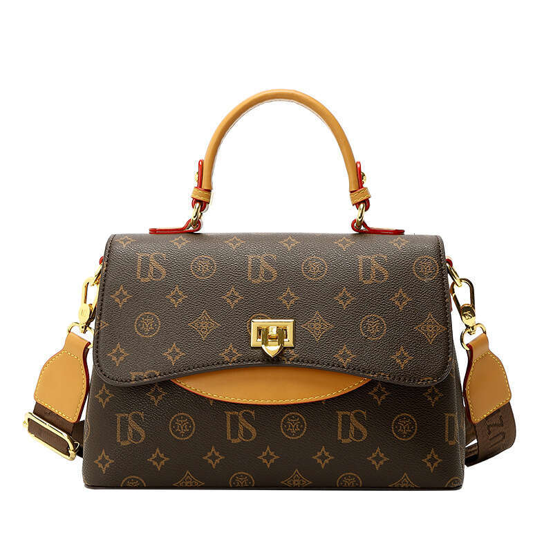 Women's Handbag 2025 New Vintage Versatile High-End Single Shoulder Crossbody Bag for Middle-Aged Women