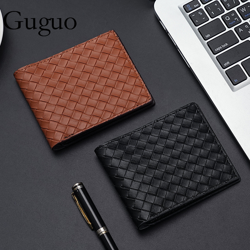 Guguo Free Shipping New Designer Bag High-end Shopping Bag Woven Pattern Cross-border Fashion Business Bag Casual Dual-use Multi-functional Storage Wa