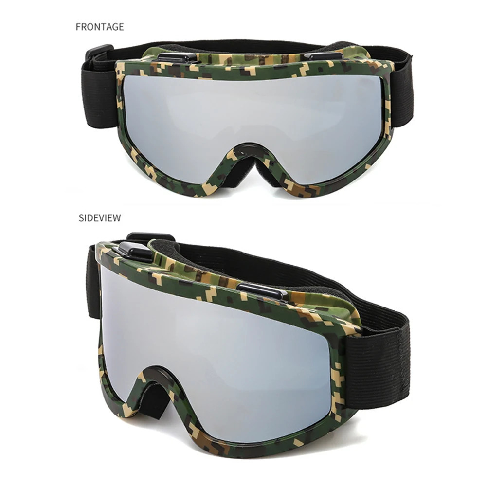 Large Frame Ski Goggles with Colorful Lens AntiCollision AntiGlare Outdoor Sport Snow Snowboard for Snowboarding Skiing 250906