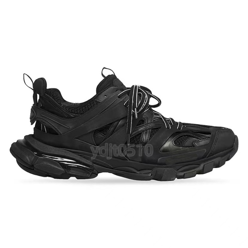 designer casual shoes runner 7.0 7.5 track 3.0 men women paris triple white black pink grey beige sneakers gomma leather nylon printed platform