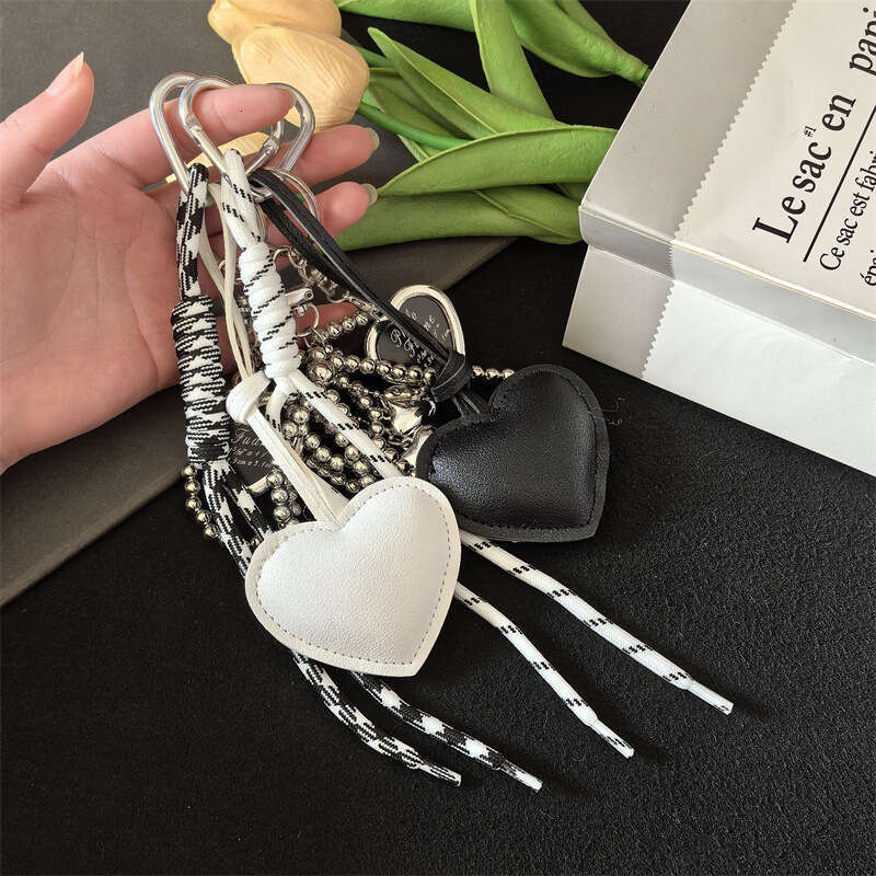 DHpet_wholesale New Trendy Miu-style Bag Charm - Korean Braided Decor, DIY Keychain Accessory