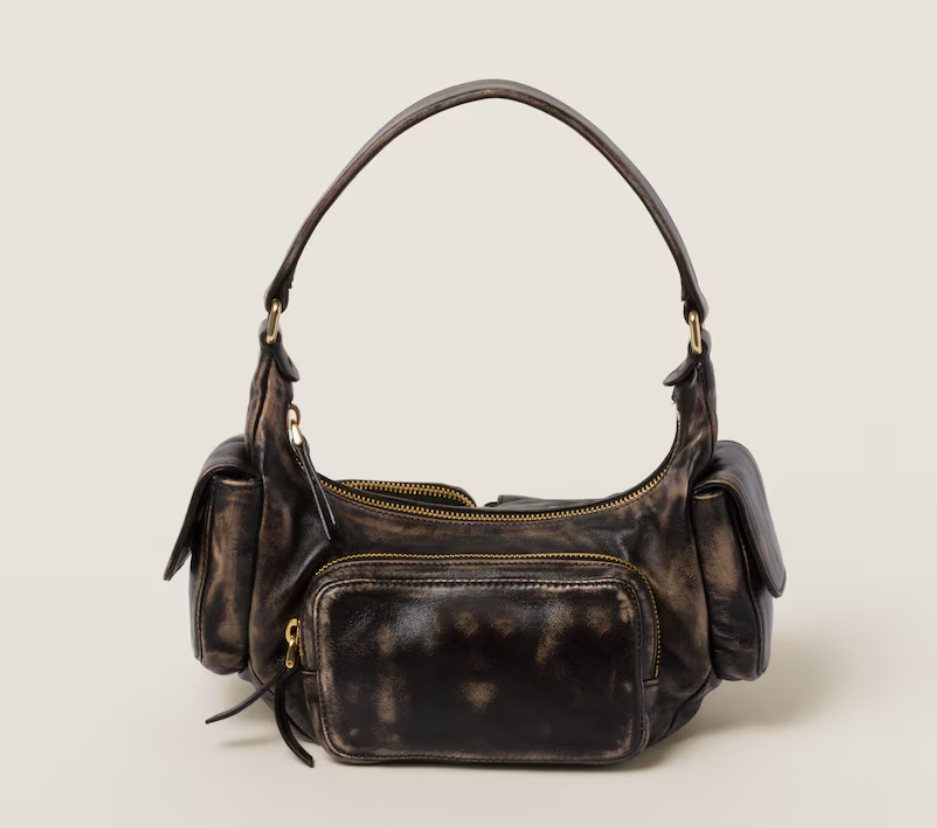 Hot selling Designer Shoulder Bags Maillard style retro style Y2K wasteland style Multiple Pockets vintage Handbag armpit bag