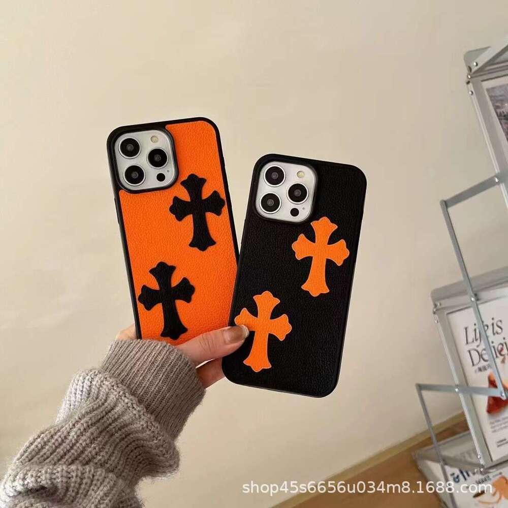 DHelectronics Apple 16 Pro Max Phone Leather Cover i15/14/13/12/11 Full Coverage Soft Case Shockproof Suitable