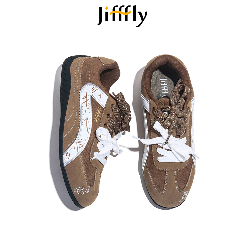 Jifffly designer shoes free shipping new high quality outdoor vintage trainer shoes trend breathable casual shoes for woman