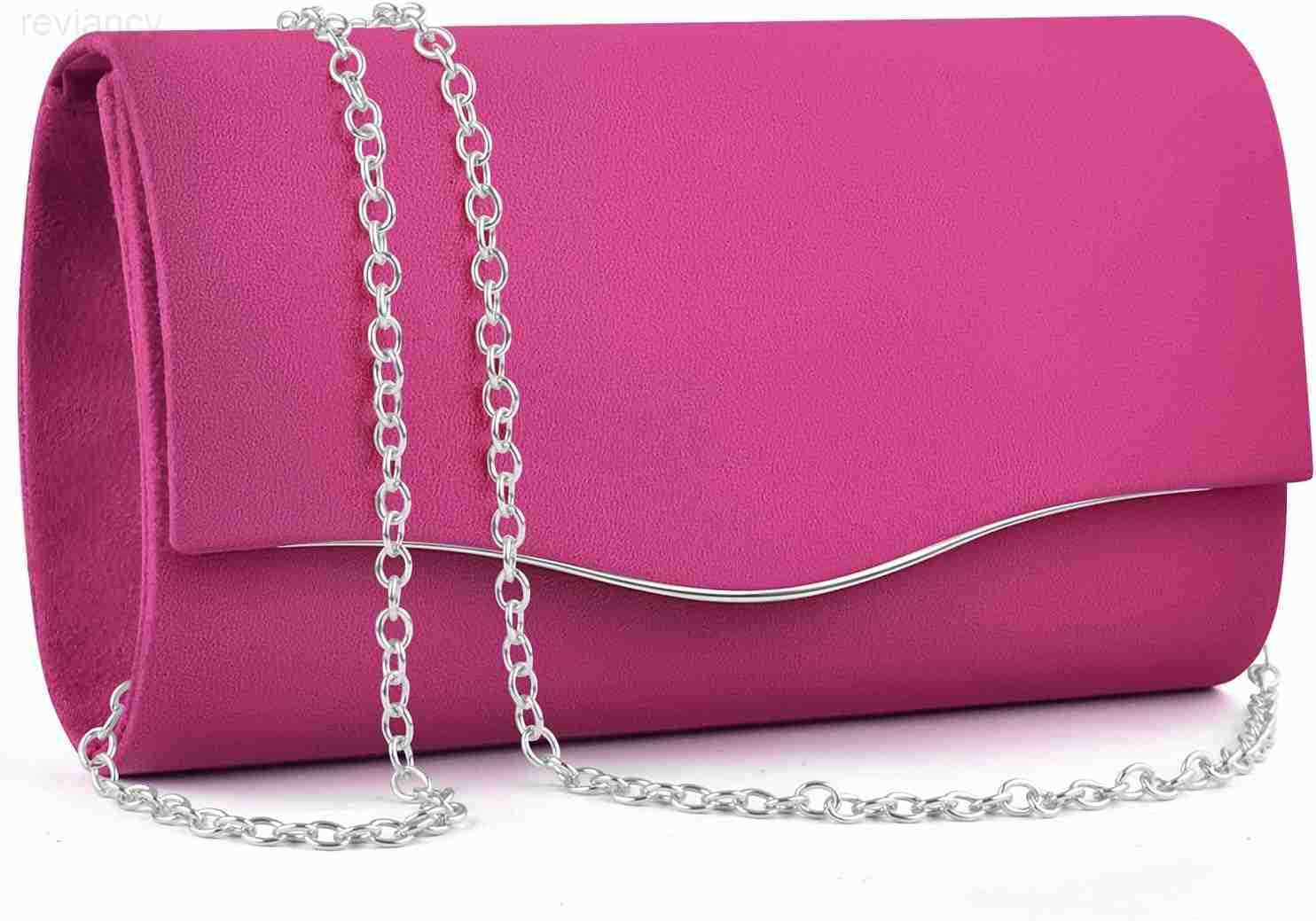 Clutch Purses for Women Formal Evening Bags Suede Shoulder Envelope Party Handbags Wedding Cocktail Prom ClutchesW250908