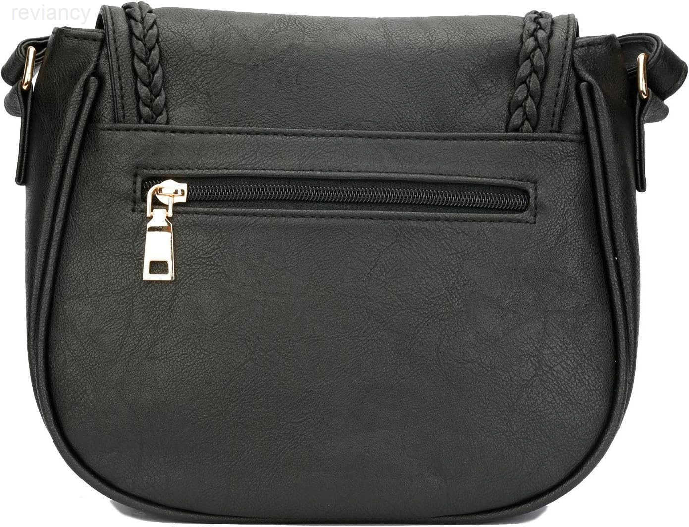Casual Flap Saddle Crossbody Bags for Women Purses and Handbags with TasselW250908