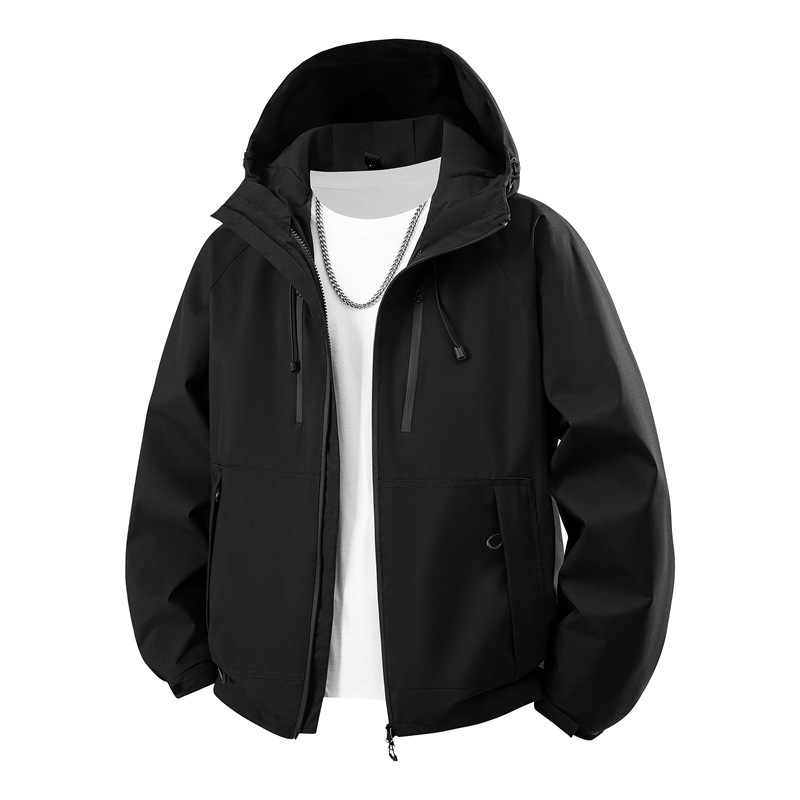 Free shipping Mens solid color mountaineering jacket outdoor leisure jackets windproof and waterproof couple mountain climbing suit