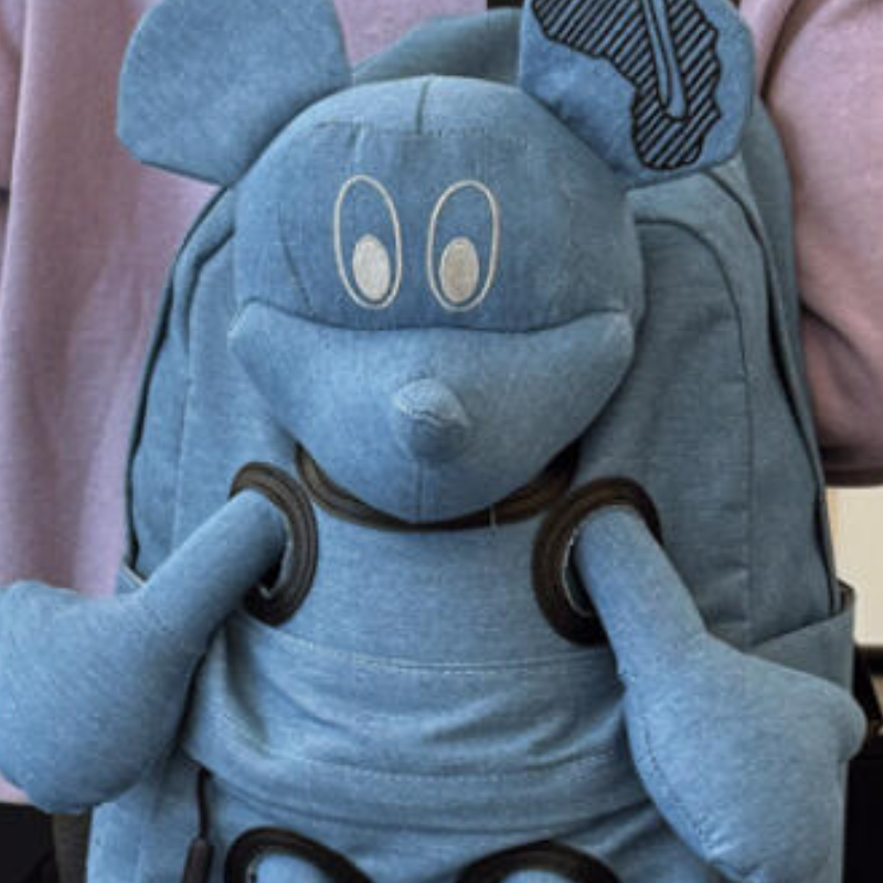 Disney Mickey Mouse cartoon character large capacity backpack for boys and girls light and casual design for school children baby girl Backpacks Desig