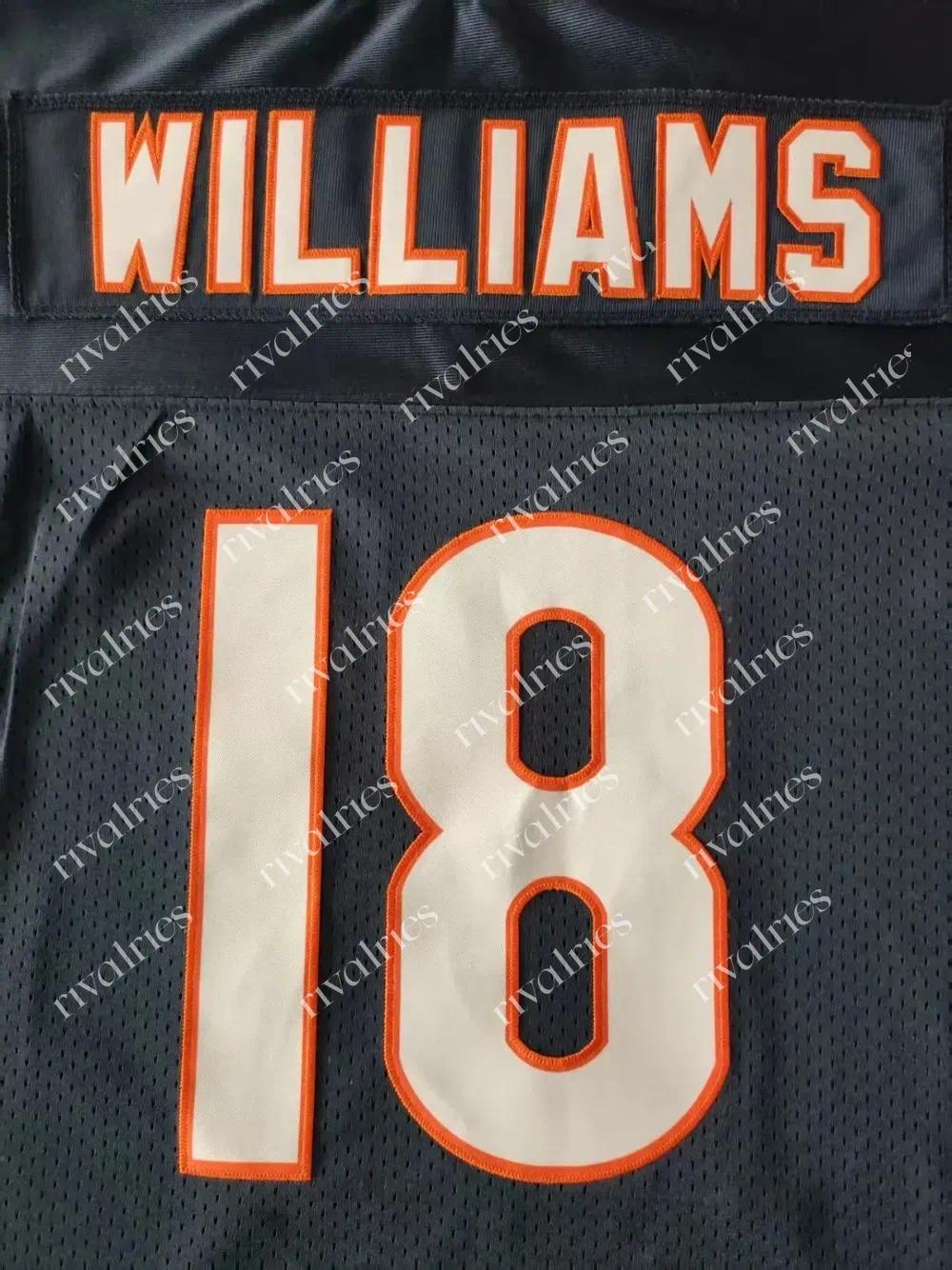 Custom Football Jersey Caleb Williams Colston Loveland Walter Payton Rome Odunze Moore Kmet Any Name Number Men S-XXXL 78