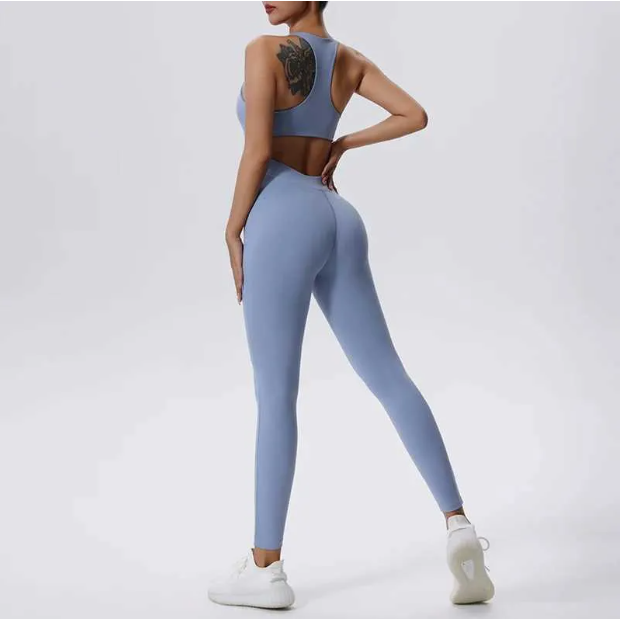 Yoga suit womens jumpsuit all season casual