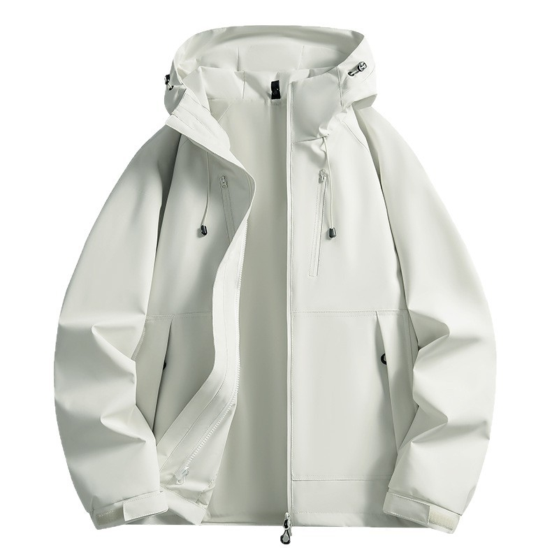 Free shipping Mens solid color mountaineering jacket outdoor leisure jackets windproof and waterproof couple mountain climbing suit