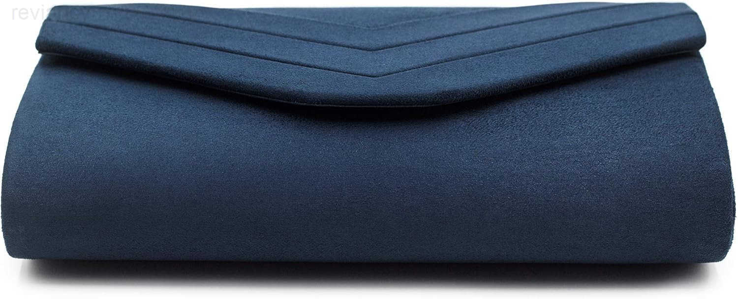 Evening Bag for Women Suede Envelope Evening Purses Crossbody Shoulder Clutch BagW250908