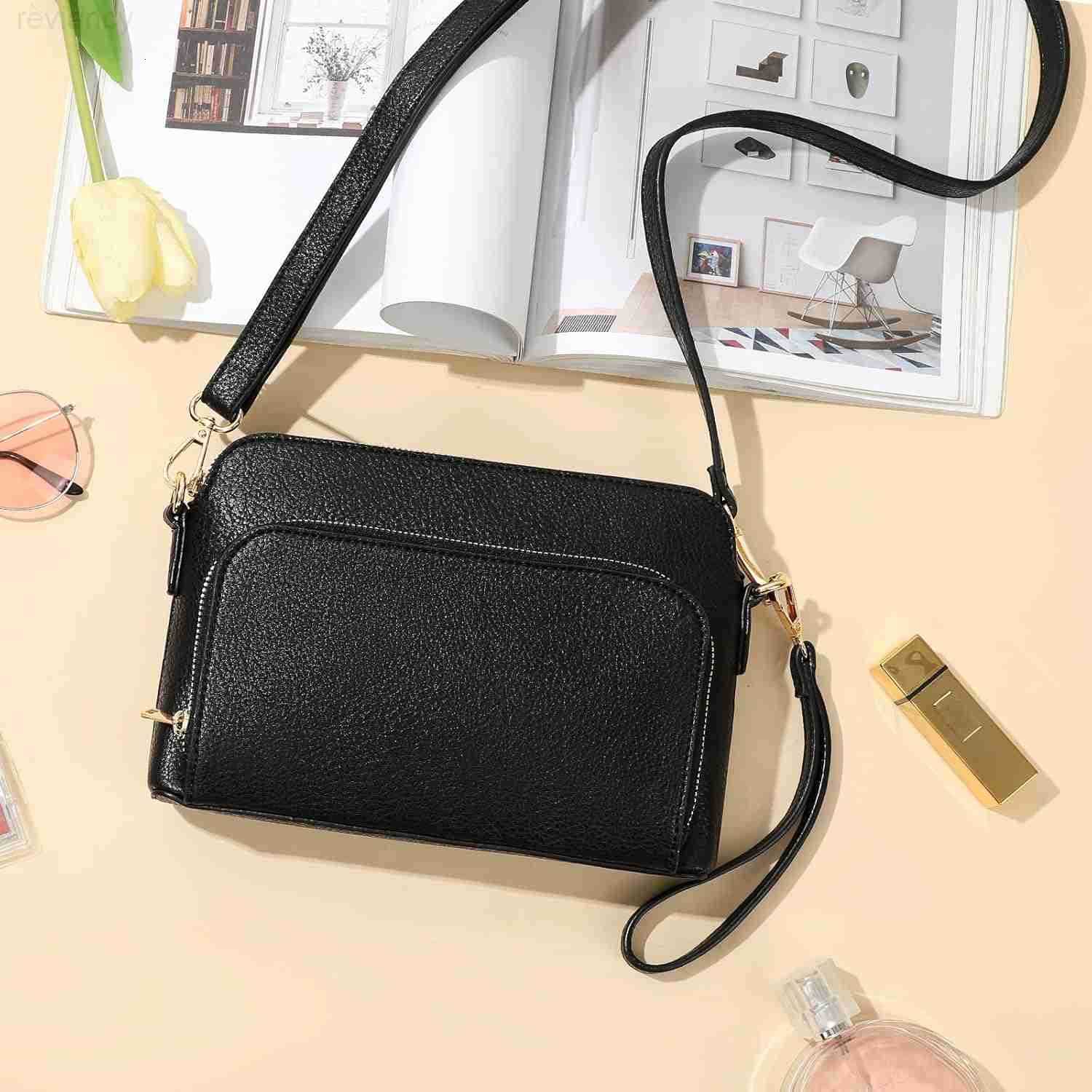 Crossbody Bag for Women PU Leather Shoulder Bag Trendy Small Crossbody Purse Bag for Travel Work PartyW250908