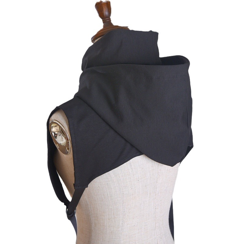 Stage Wear Cotton Fake Hat Hoodie Unisex Hooded Fake Hoodie Versatile Fake Collar - Autumn & Winter