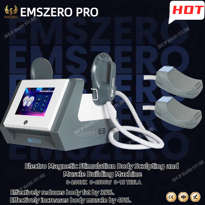 EMSzero Best Selling Nova EMSzero Neo 6500W High Power 4 RF Handles Hi-emt Body Sculpt EMS Body Muscle Stimulate Machine