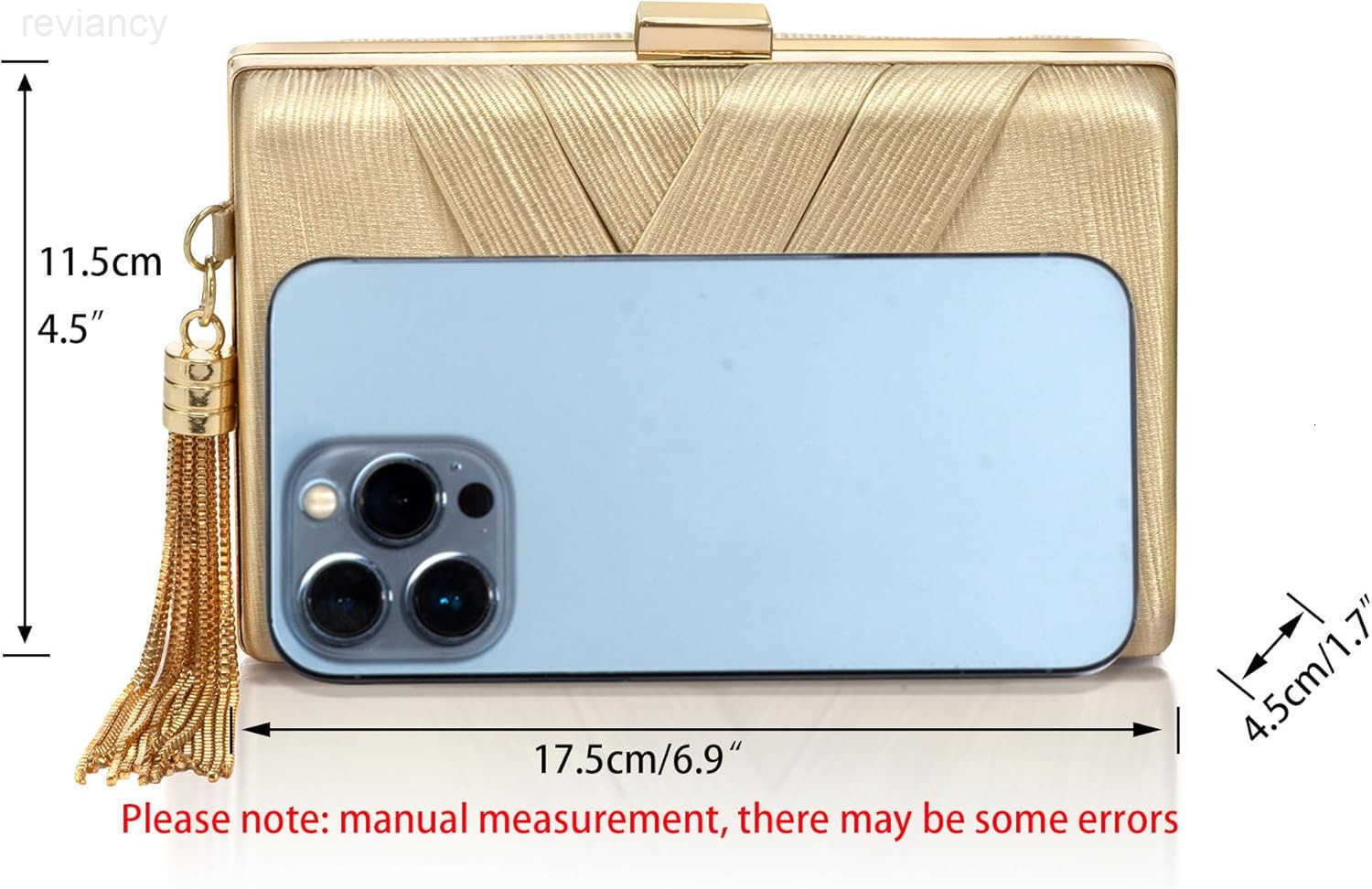 Womens Evening Handbag Clutch Bridal Purse for Wedding Prom Night Out PartyW250908