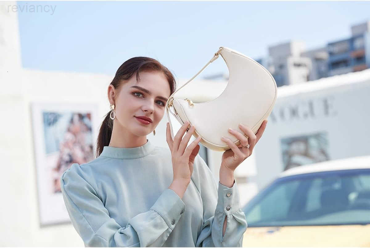 Shoulder Bags for Women Cute Hobo Tote Handbag Under the Arm Purses Mini Clutch Purse with Zipper ClosureW250908