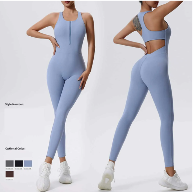 Yoga suit womens jumpsuit all season casual