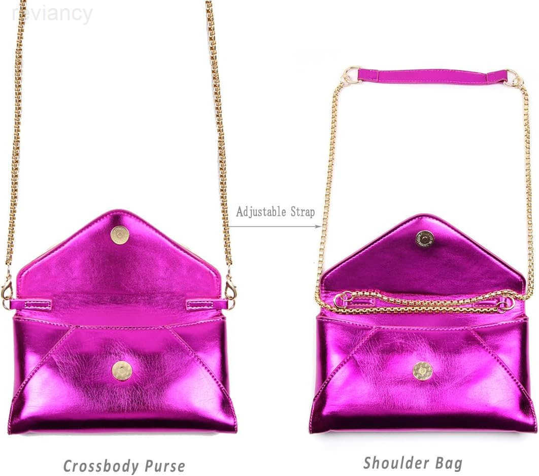 Evening Clutch Purse for Women Envelope Clutches Crossbody Bag Wedding Purses Prom Party Night Shiny Small Shoulder HandbagW250908