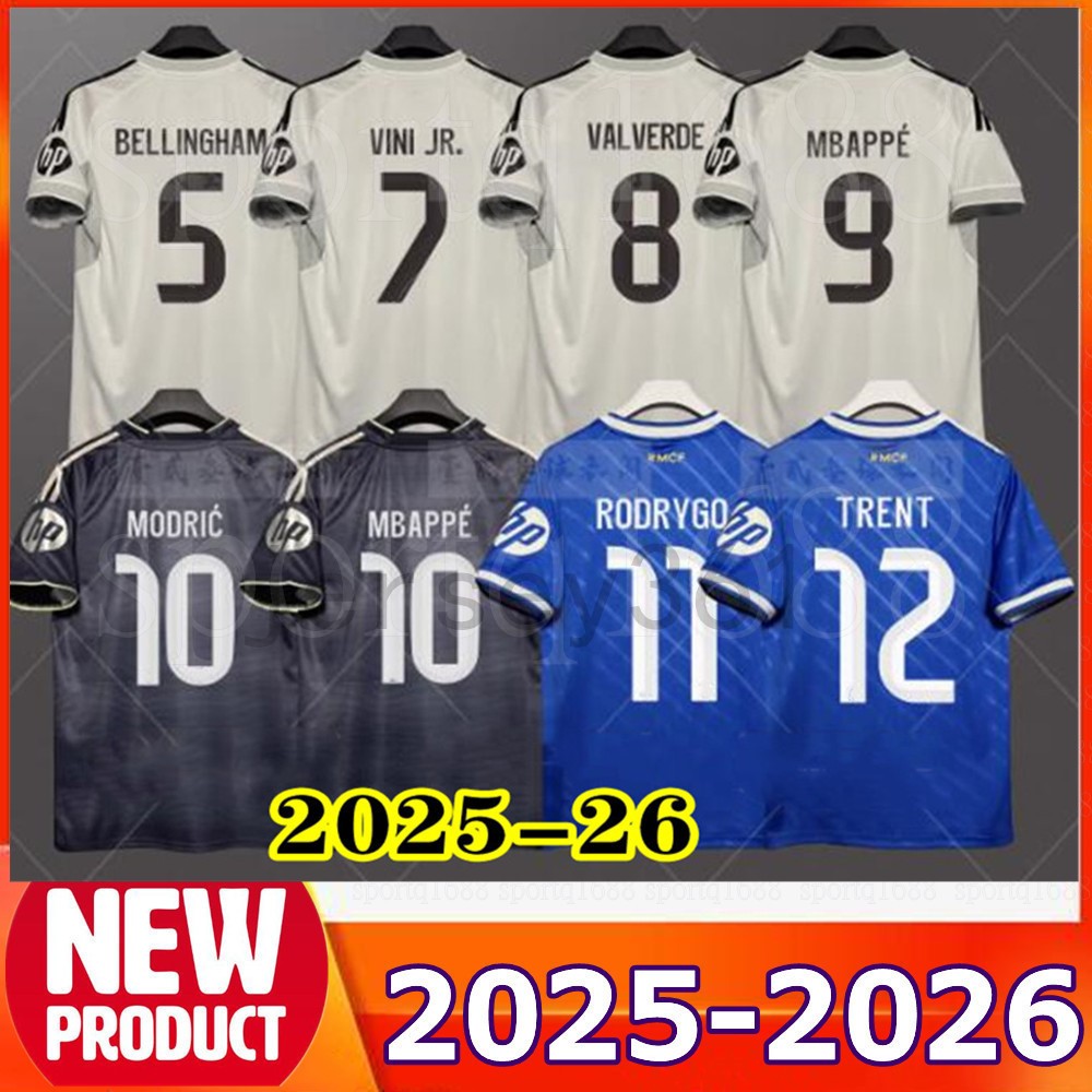 2025 2026 soccer jerseys 25 26 MadriDS football shirt TRENT Mbappe MODRIC VALVERDE Fourth camiseta men kids uniforms VINI JR BELLINGHAM ARDA GULER