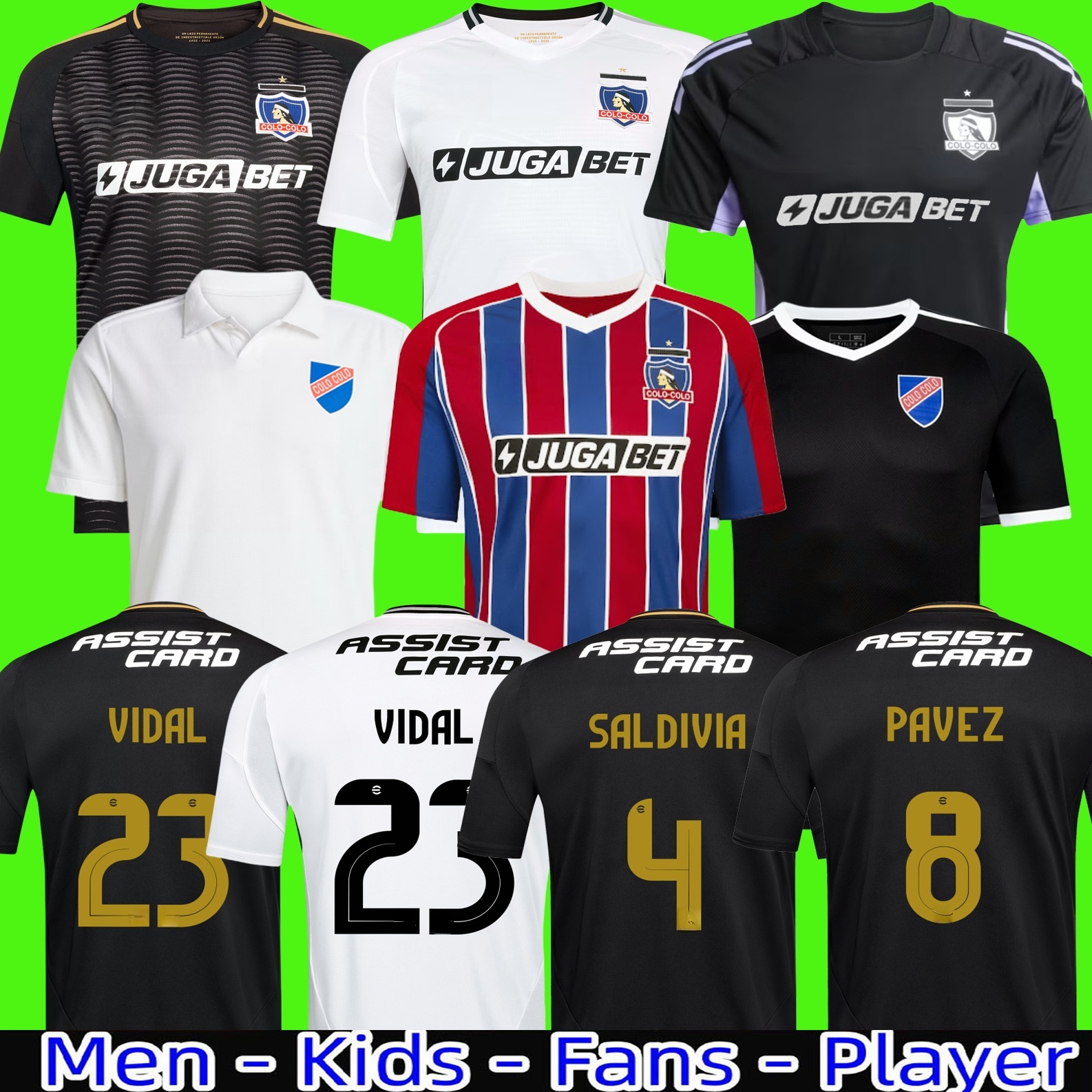 2025 2026 colo colo Centenary soccer jerseys 25 26 Brayan Cortes Sebastian Vegas Victor Mendez Claudio Aquino PALACIOS FALCON vidal football shirt MEN kids