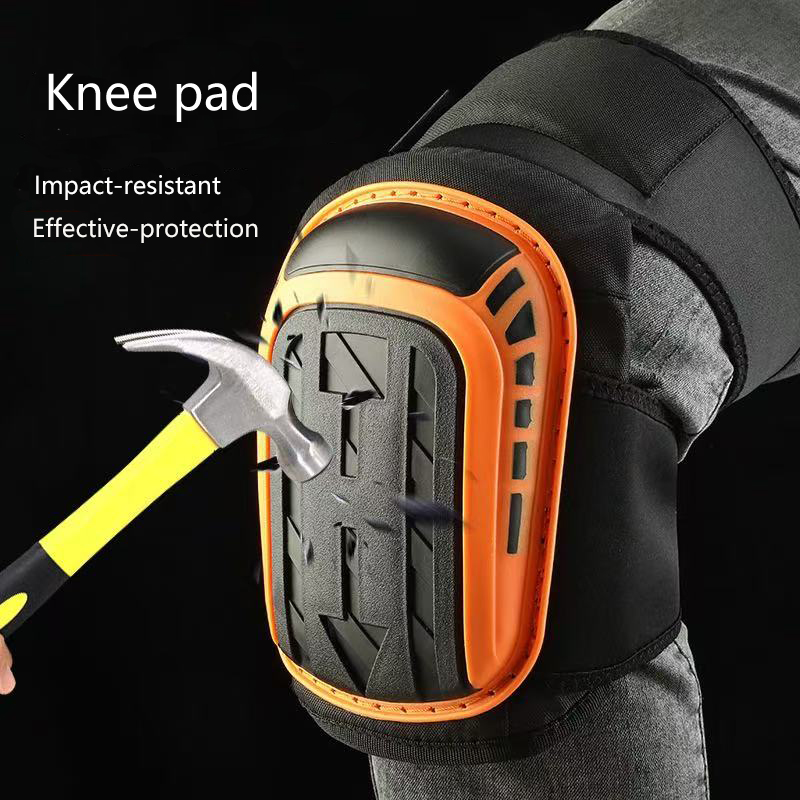 1 Pair Heavy Duty Knee Pads Men Women Work Construction Protective Knee Pads Anti-slip Gel Pads For Flooring Cleaning Work