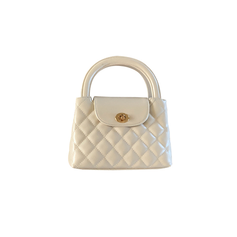 Fashion Bag 2025 Quilted Handbag for Women Rich Lady Style Luxury Top Handle Crossbody Bag Elegant Shoulder Bag Free Shipping