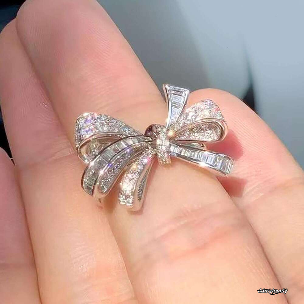 Bow Rhinestone For Clip On Earbuds Open Ear Elegant Zirconia Decorative Earphone Accessories, Removable Exquisite DIY Decoration Ddmylovely