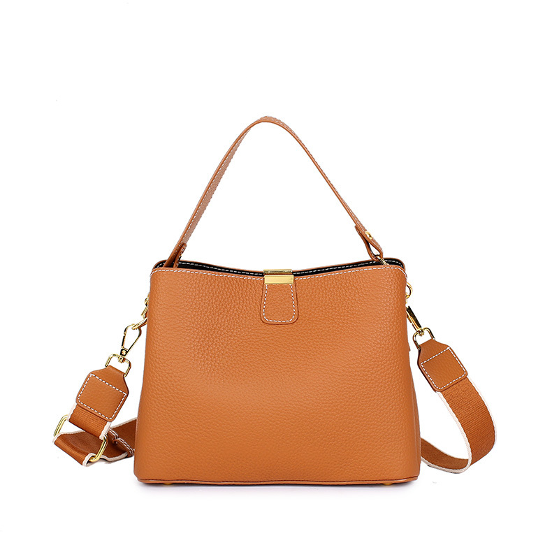 2025 shipping 3 Free new designer fashionable letter frosted bowg Niche bag hand-held single shoulder diagonal cross bag brown