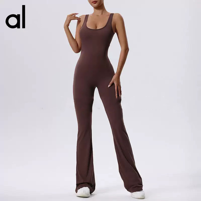 aylo Yoga jumpsuit, yoga set, women's outdoor training sports jumpsuit, dance yoga wear, summer running gym Pilates set, women's clothing 059