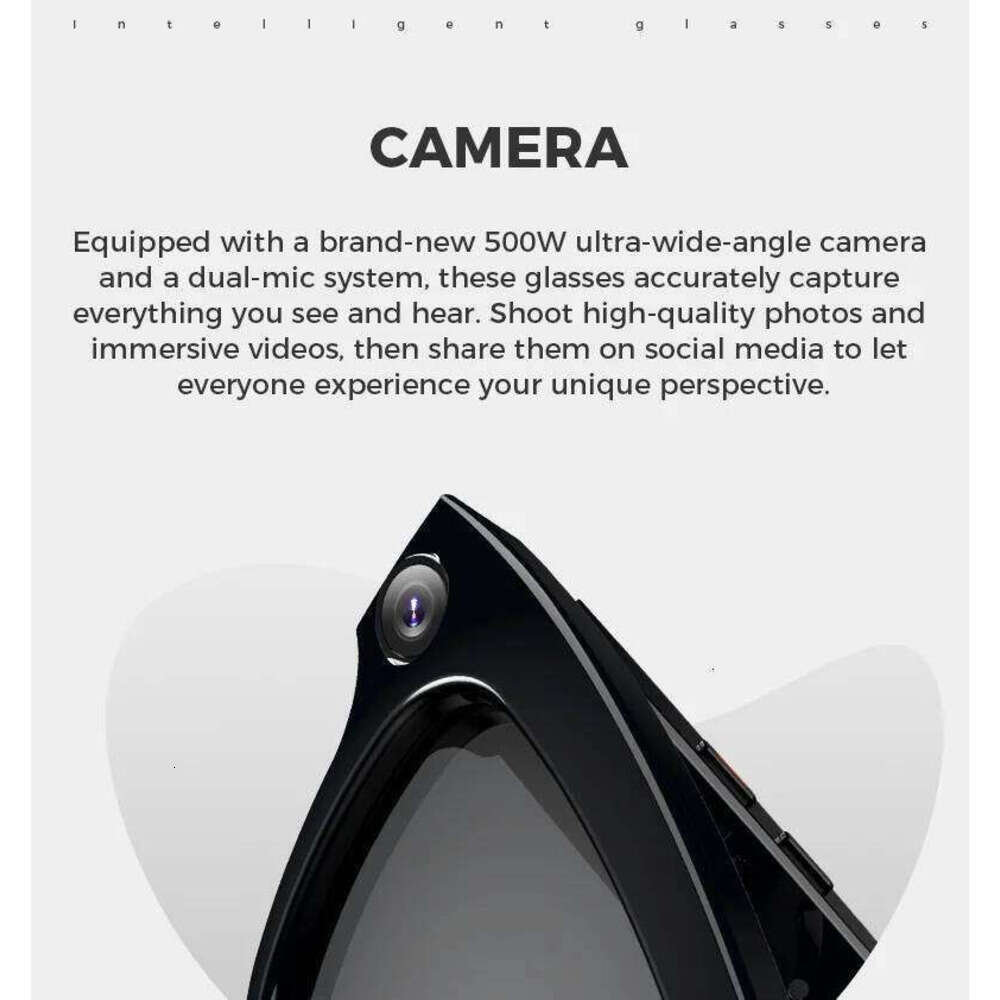 AI Smart Glasses Camera Video Translation multiple languages Sunglasses Men Women Bluetooth Call Music Touch Eyewear Blue Light Protection Shades
