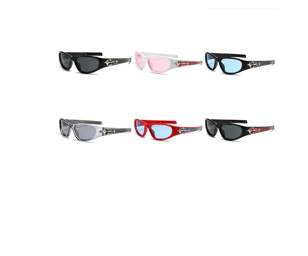 Designer Sunglasses For Women Men Sunglasses Outdoor Sports Sunglasses Personality Elliptical Trendy Sunglasses Oversized UV400 Eyewear